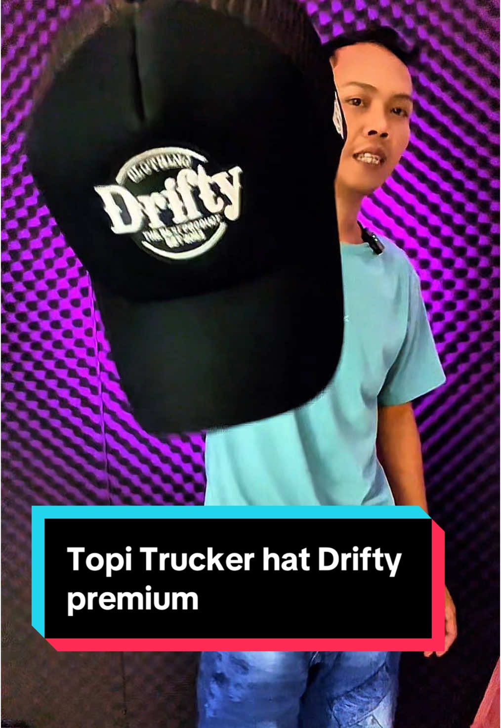Topi Trucker hat Drifty premium #topi #topitrucker #topijaring #topipremium 