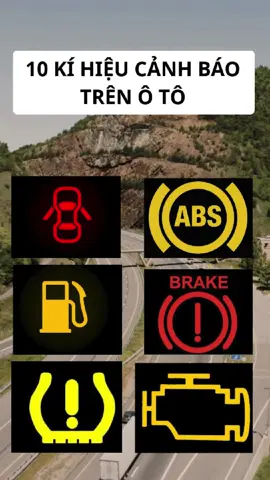 10 kí hiệu cảnh báo trên xe ô tô#daylaixe #daylaixeoto #hoclaixeoto #hoclaixe 