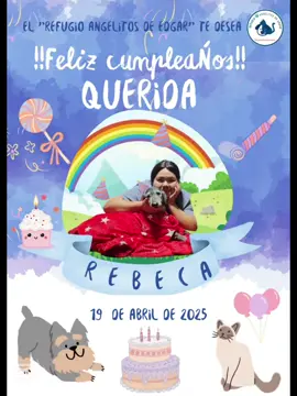 DIOS TE BENDIGA REBECA  PEREZ POR TUS CUMPLEAÑOS 