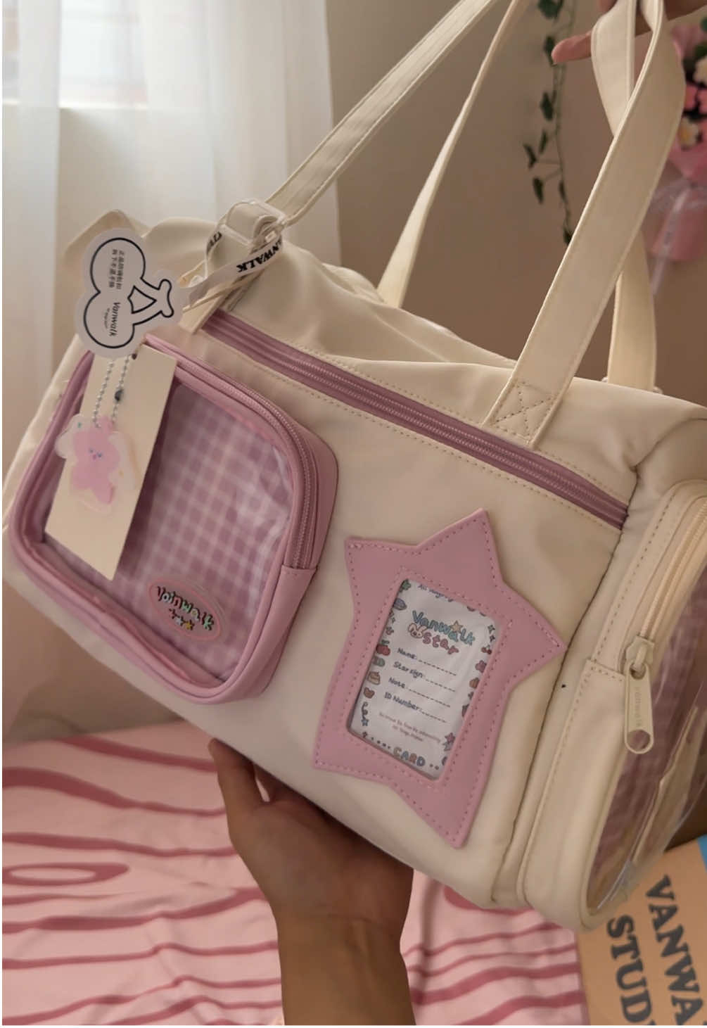 spacious & cutie bag from vanwalk! #vanwalk #vanwalkbag #bag 