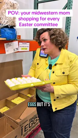 THAT midwestern mom, on every town and community committee for every holiday and special event. Who else will find all of the white eggs for the Lion’s club egg dying competition?? #eggs #easter #minnesota #midwest #haul 