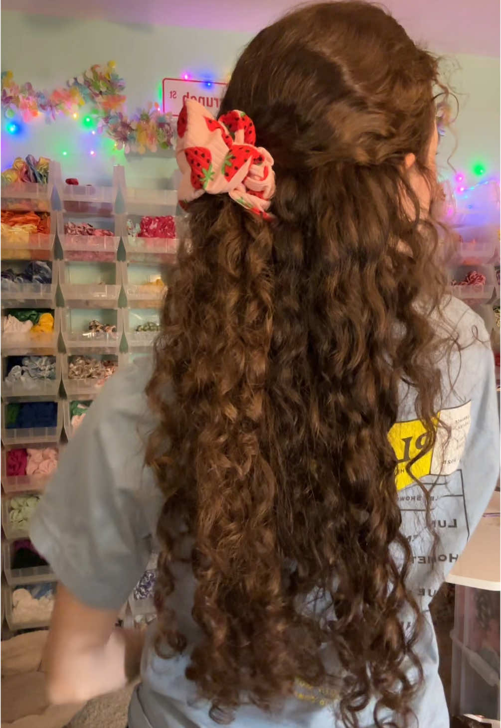 Most perfect curls today 💐🩷 #curlyhair #curlroutine #curlyhairroutine 