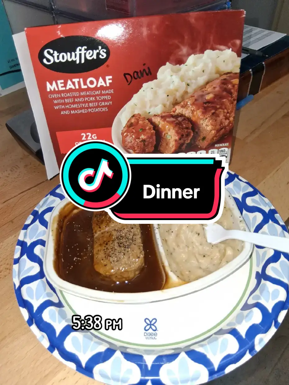 dinner. it was actually really yummy! 