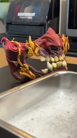 Painting my resin toys 3d printed on the M7 Max by @Anycubic Official with my Iwata airbrush this is behind the scenes of me, cleaning my airbrush, which always needs to be cleaned. It's a chore and it's my least favorite part. #3dprinting #3dsculpting #anycubic #iwata #designertoy 