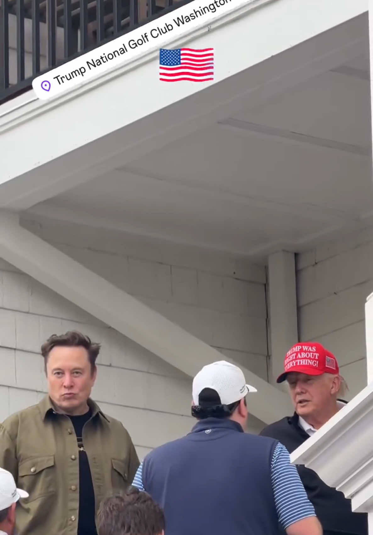 President Donald J Trump & Elon Musk celebrating Easter today at Trump National Golf Club Washington DC! #maga #donaldtrump #trumpwasright #whitehouse #trump #trumpgolf #washingtondc @potus @whitehouse @teamtrump @trumpwarroom @trumpgolfdc @teslamotors 📸: Ellina🇺🇸🇺🇸🇺🇸⛳️