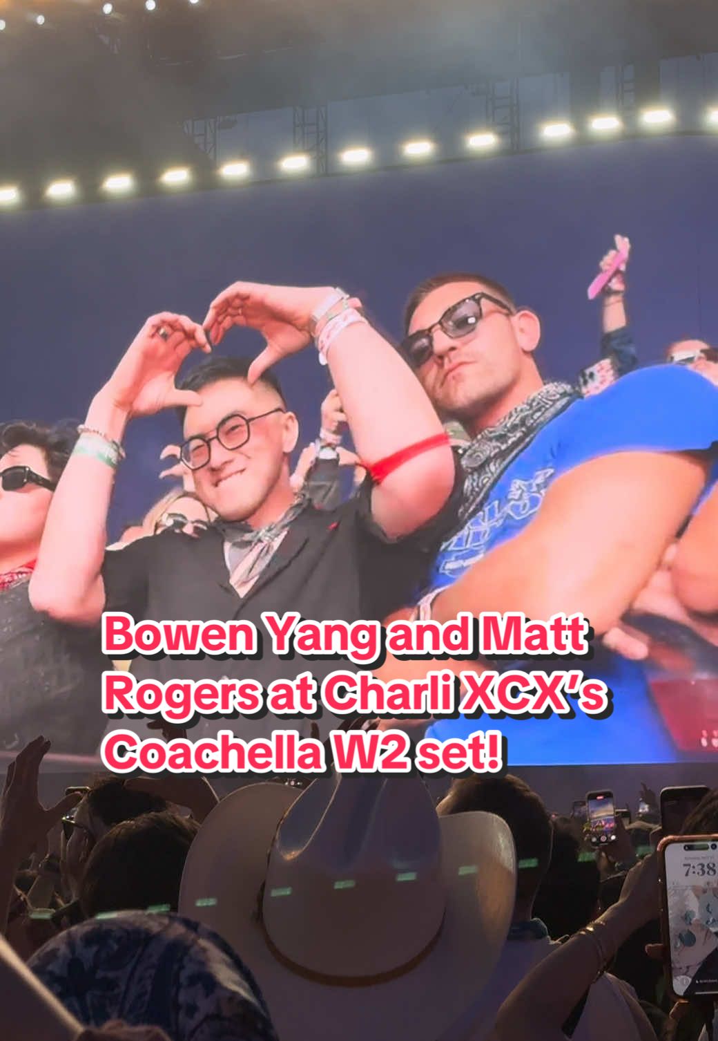 Bowen Yang (feat. Matt Rogers & Celeste Yim) is the APPLE GIRL for Charli XCX’s Coachella Week 2 set! #bratchella #bowenyang #mattrogers #lasculturistas #coachella #charlixcx #BRAT #CelesteYim #APPLEdance 