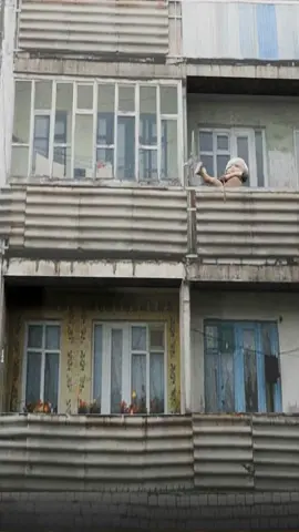 She Fell From a Two Story Building 😮