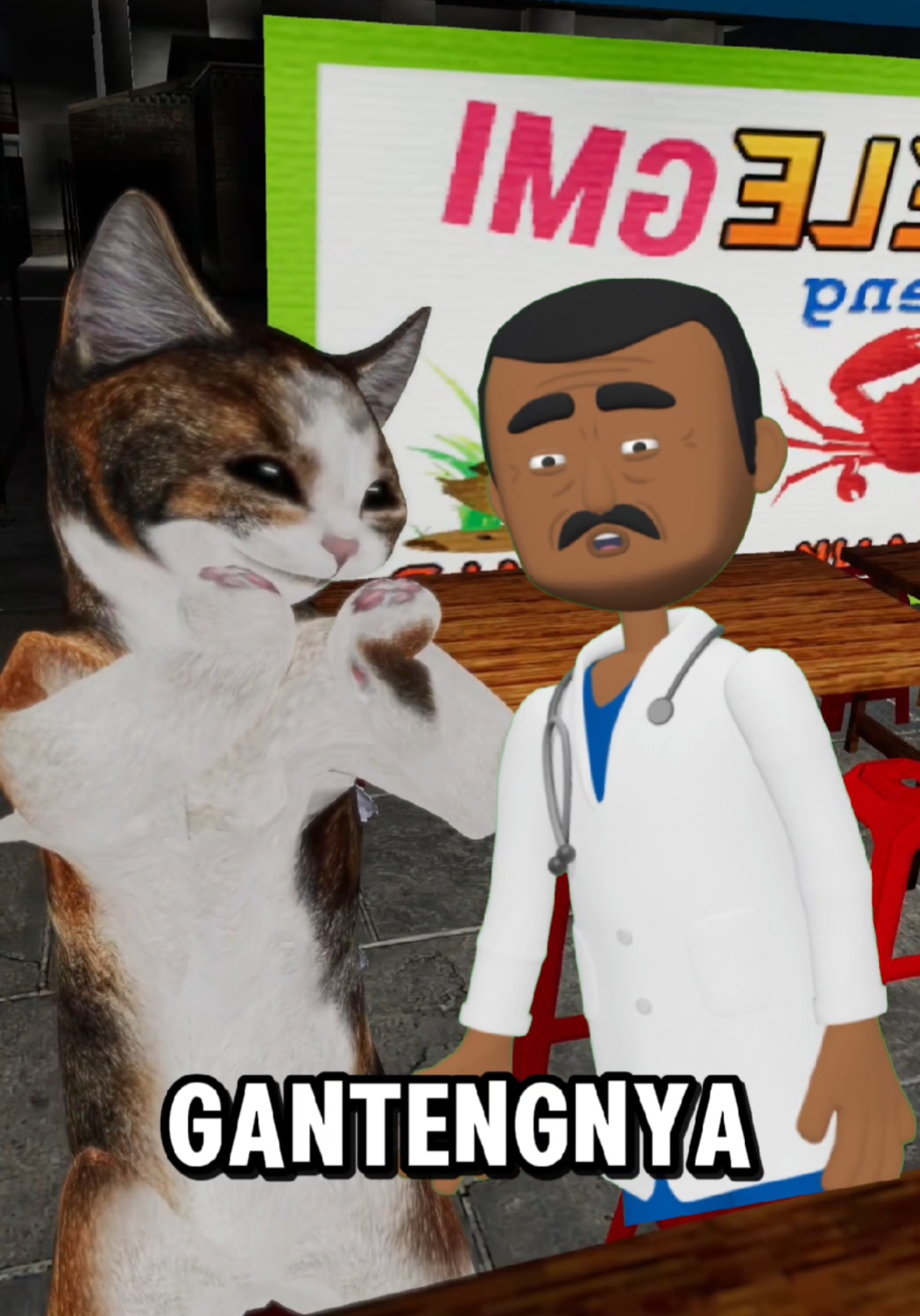 kenalin temanku dokter janti krikston disingkat jangkrik 😹 #vrchat #surgeonsimulator #cingvr #vr #indonesia #fyp #xybca 