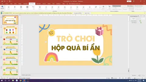 Hộp quà bí ẩn phiên bản âm thanh dành cho các quý thầy cô đây ạ. Thầy cô cần thì cứ liên hệ trực tiếp mình nhé. Có nhận chỉnh sửa pptx luôn nha các thầy cô 😍#AI #trochoi #powerpoint #pp #thietkepowerpoint #capcut 