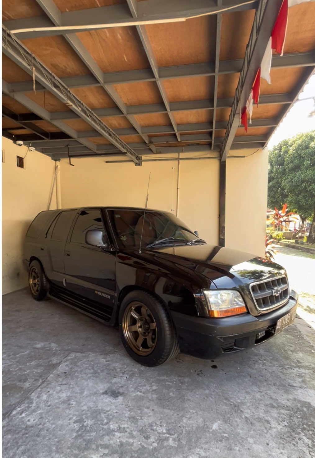 Sedikit demi sedikit 💗 #chevroletblazer 