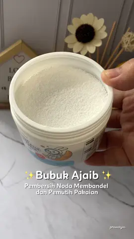 Solusi untuk pakaian yang menguning dan noda membandel ✨ Bubuk Pembersih Bio Enzim dari Brodio bisa membuat pakaianmu terlihat seperti baru lagi ✨ #pembersihnoda #pemutihpakaian #pembersihpakaian #pembersihnodapakaian #bubukpembersih #bioenzim #brodio 