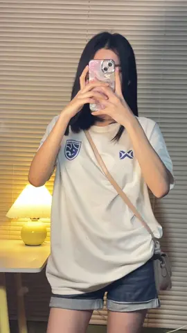 🤍 #tiktokป้ายยา #เสื้อบอล #เสื้อกีฬา #เสื้อเชียร์ทีมชาติไทย #เสื้อบอลพิมพ์ลาย 