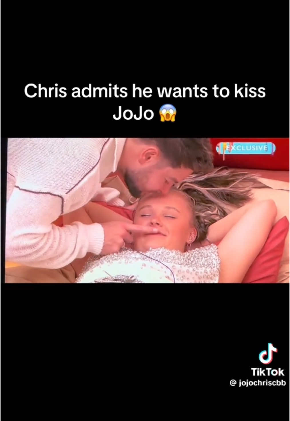 Do they Fancy each other Then? #fyp #celebritybigbrother #chrishughes #cbb #jojosiwa #fypdong 