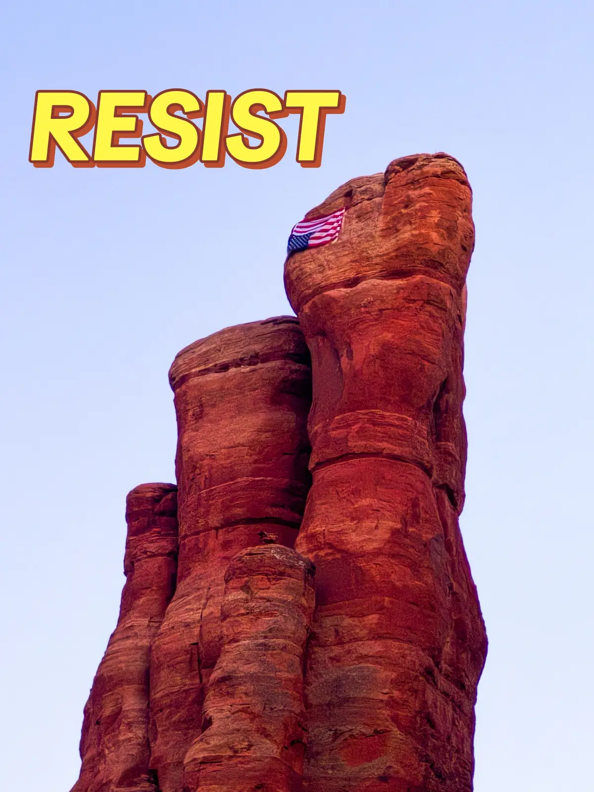 Sedona is in full on resistance mode. 