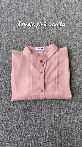 Kemeja pink wanita#kemejawanita#kemejapolos 