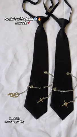 Necktie with chain Instock📌#necktie #trend #trending #outfit #outfitideas #norililyclothing #fyp #OOTD #creatorsearchinsights #🇲🇲 