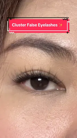 No glue, no mess, no stress 😌 These self-adhesive cluster lashes are a total game-changer! ✅ Beginner-friendly ✅ Reusable ✅ So comfy Tap the link in bio and slay your lash game ✨ #clusterlashes #gluefreeeyelashes #selfadhesive #falseeyelashes #fyp 