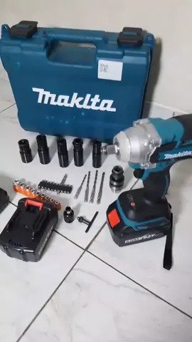 PROMO!!! Mesin Impact Drill Fullset Original #rekomendasi #untukmu #mekanik #alatbengkel #impact #makita #fyp 