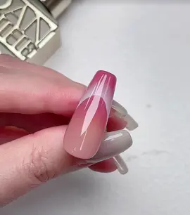 Ombre French tips nail art tutorial #nailtutorial #nailinspo #nailtech #frenchnails #frenchtips 