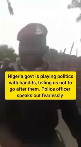 Another officer speaking out