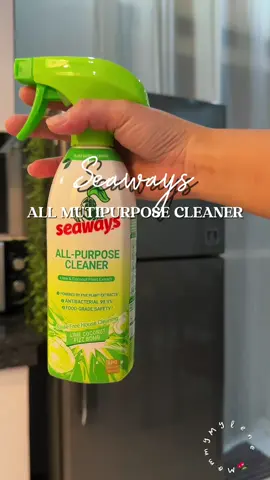 Seaways All Multipurpose Cleaner #seaways  #seawaysproducts #cleaningproducts #antibacterial  #multipurposecleaner #momfinds  #kitchenfinds  #homefinds 