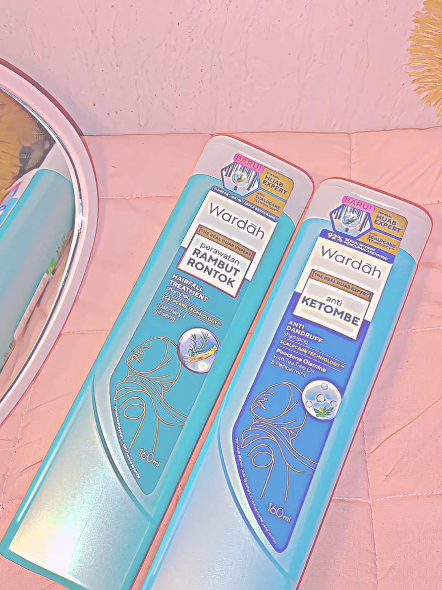 buat kalian yang berhijab jangan khawatir sama 2 permasalahan inii🙆🏻‍♀️🩵@Dermascalp Expert  #DSEExpert #DermascalpExpert #Rontok #Ketombe #wardah #shampoo 