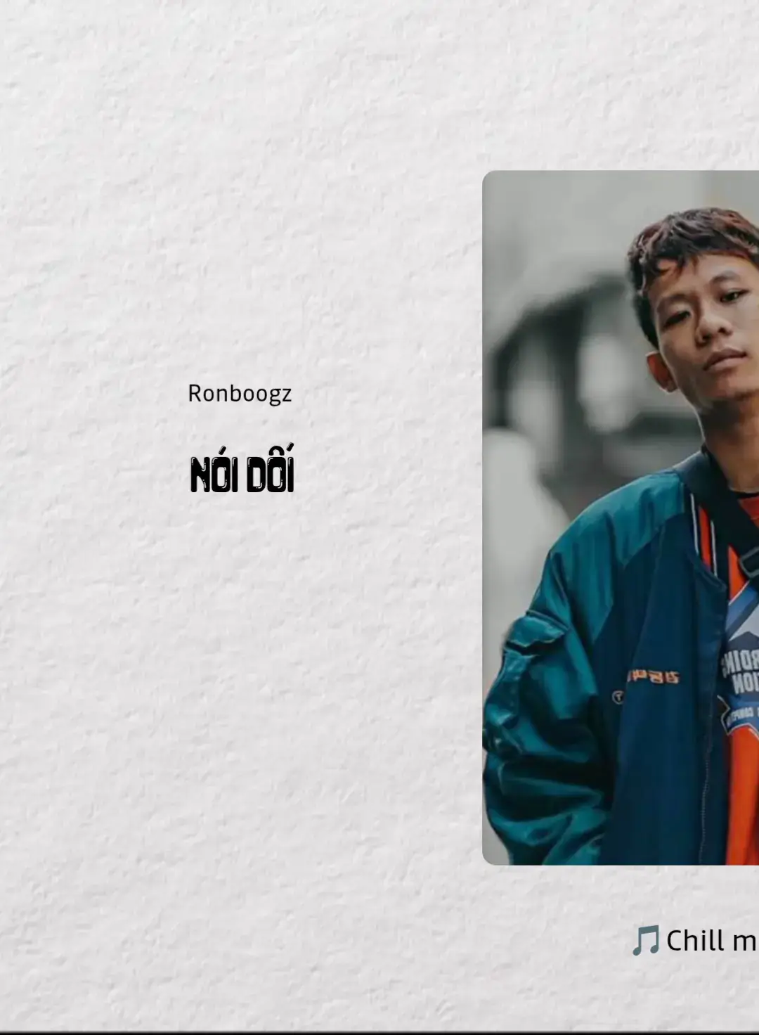 Nói Dối #ronboogz #noidoi #chill #music #kmanhz7129 #chillmotchut #suy 