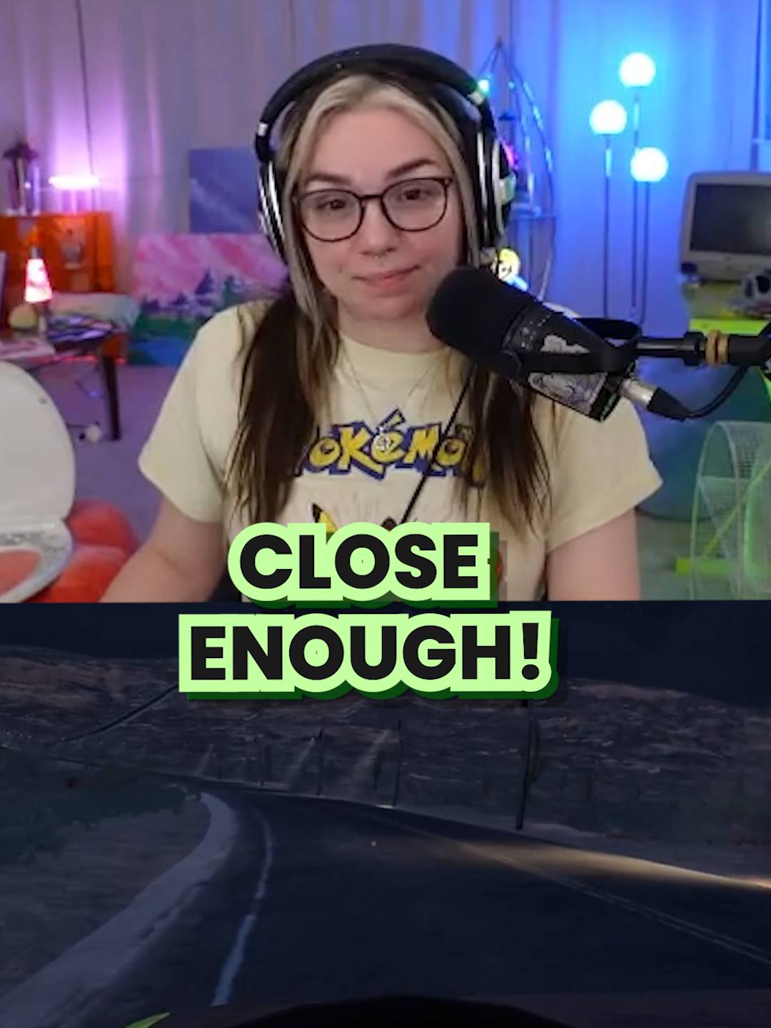 Singing my favorite Jouney song 🥰 #drivebeyondhorizons #gameplay #steamgames #funnymoments #twitchclip #girlstreamer#roastme