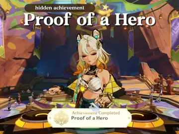 Hidden achievement ' Proof of a Hero  #GenshinImpact #genshin #genshinedit #genshinimpactedit #viral #fyp #explore #GenshinImpact 
