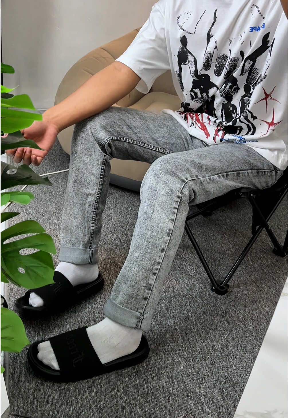 trondheim light grey🔥 #celanajeans #jeansdenim #jeansmurah #trondheim 