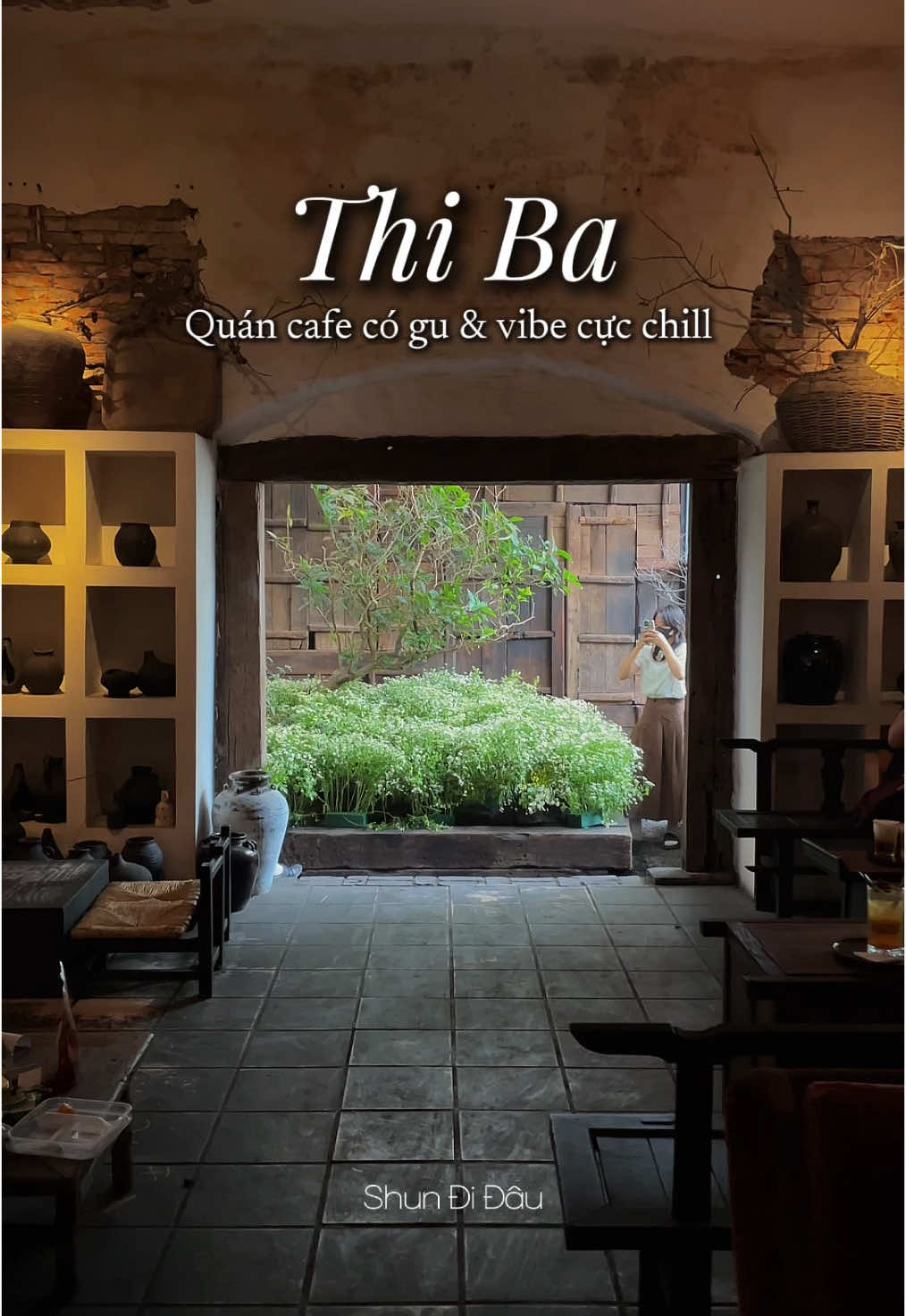 Quán này gu tui chời ơi 🥹🫶 #cafesaigon #thibacoffee #saigon #cafequan1 #hiddencafe #shundidau 