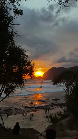 papuma dan sunsetnya  #fyp #sunset 