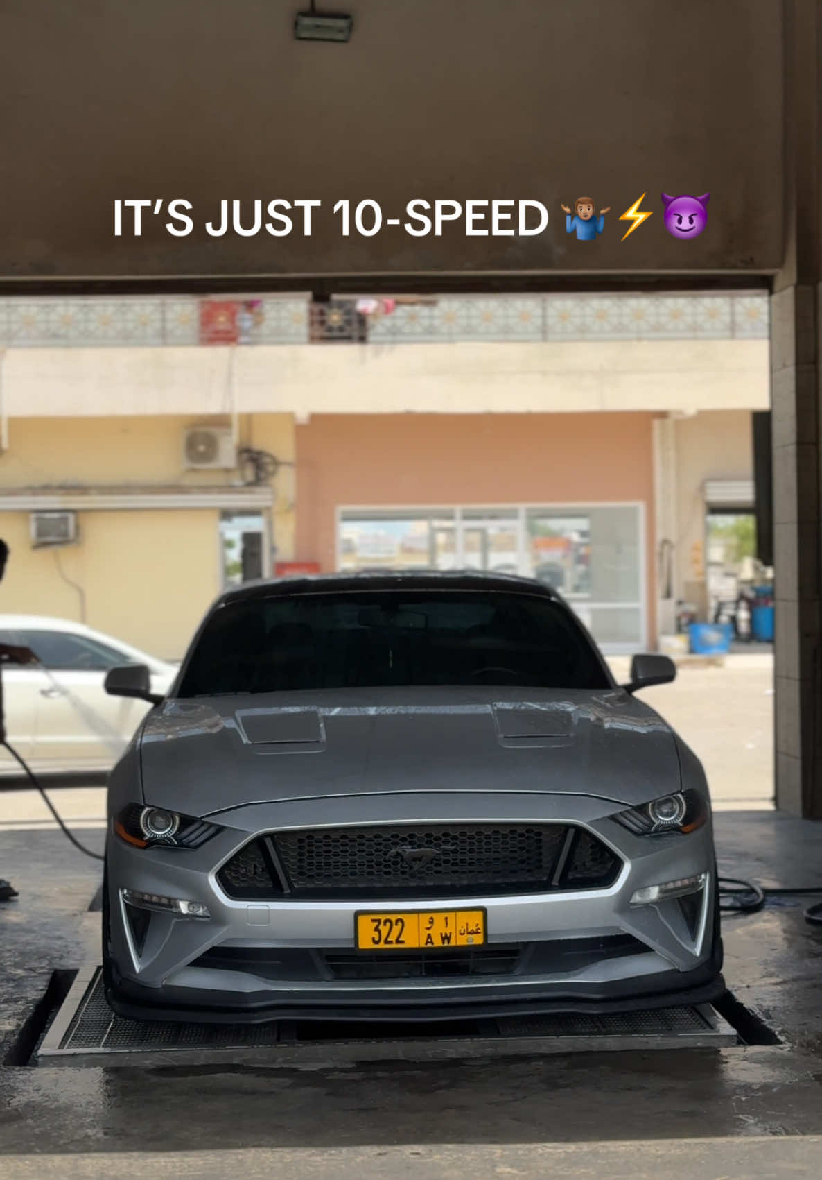 ماشاءلله 🤩🩶 - #explore #oman #mustang 