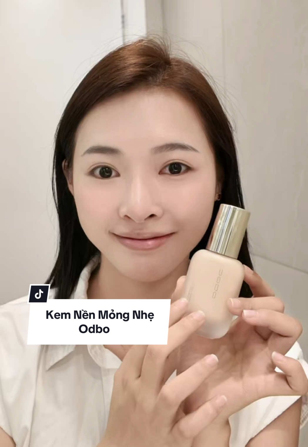 Lớp nền mỏng nhẹ tự nhiên#review #reviewmypham #xuhuongtiktok #xuhuong #myphamchinhhang #trangdiem #makeup #kemnen #kemnenlautroi #kemnenmongnhe #kemnenodbo #odbo #odbofoundation #bongmuttrangdiem #bongmutpinkpunk #pinkpunk 