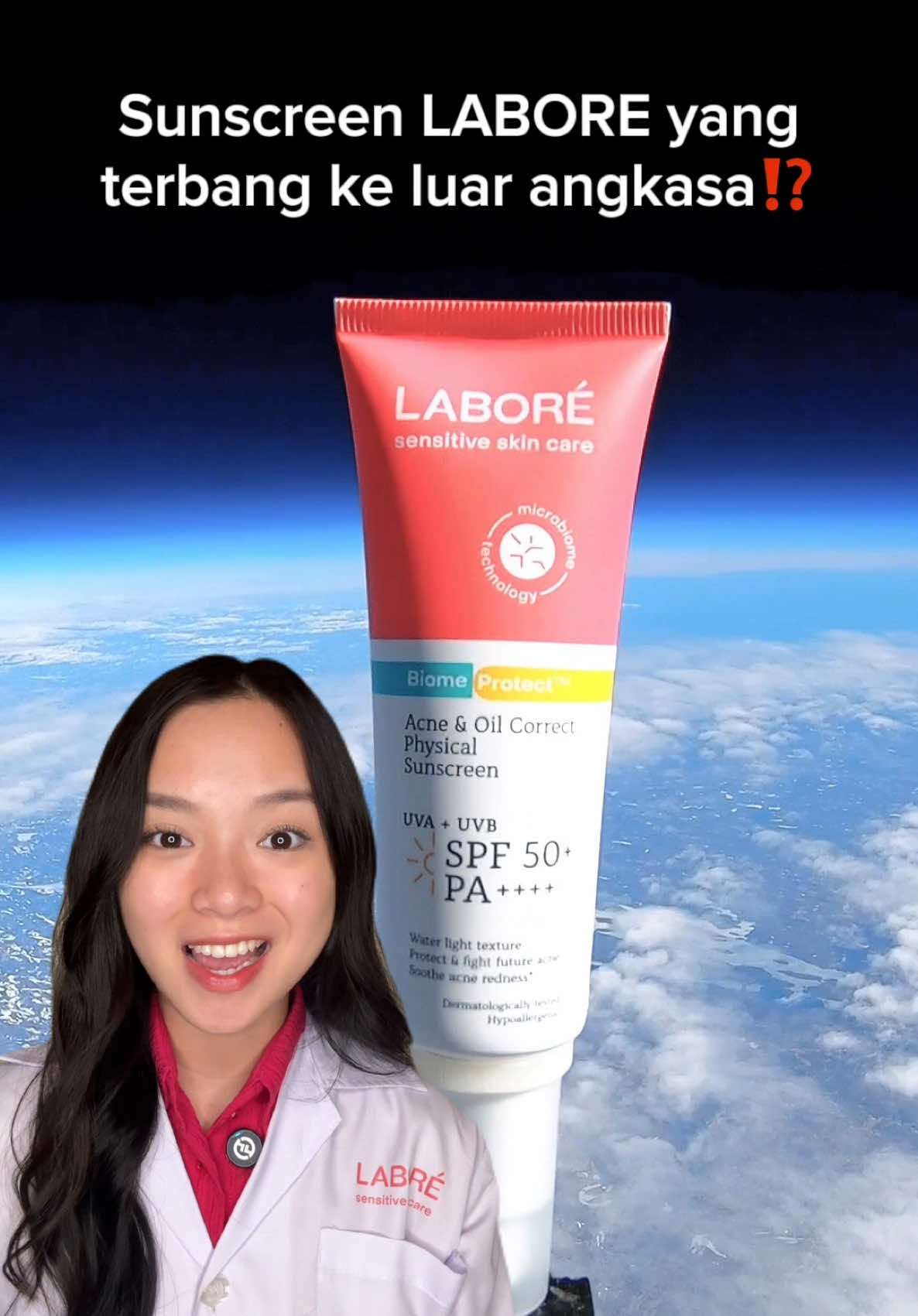Sunscreen yang bagus itu nggak asal tinggi SPF ya, tapi harus sudah teruji seperti Acne Sunscreen satu ini!🤩🙌🏻 #LABORESkinExpert  #DiskonAkhirBulan #AcneSunscreenLABORE #SkinMicrobiome #dermatologist #sensitiveskincare #skinexpert #microbiometechnology #physicalsunscreen #skincaretips #skincareroutine #healthyskin #tropicalskin #barrierrevivecream #moisturizer #acnetreatment #acnespotgel #acnetreatment #acnejourney #physicalsunscreen 