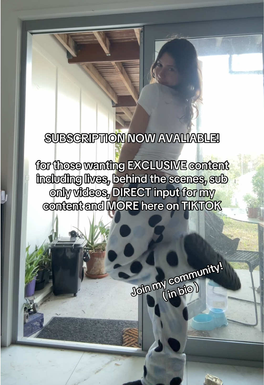 I’ve now set up TikTok subscription! See you there 😙 #tiktoksubscription #exclusive 