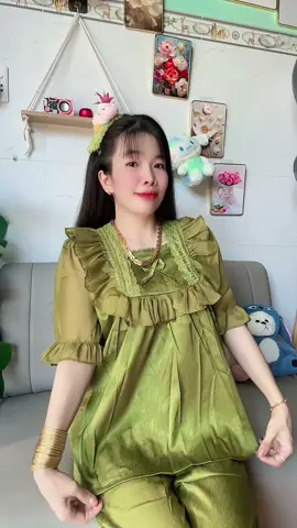 Bộ đồ cưng hết biết hà! #ĐồBộThịNhư #xuhuong #xuhuongtiktok #đồbộmặcnhà #dobopijama #dobotieuthu #thoitrangnu #đồbộnữ 