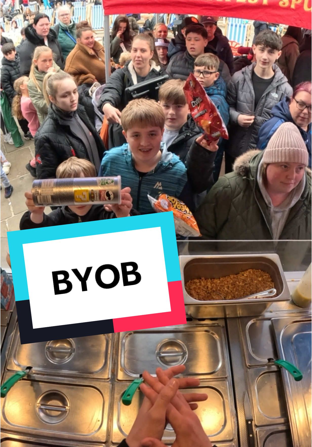 This BYOB might be worth trying 👀 #spudbros #byob 