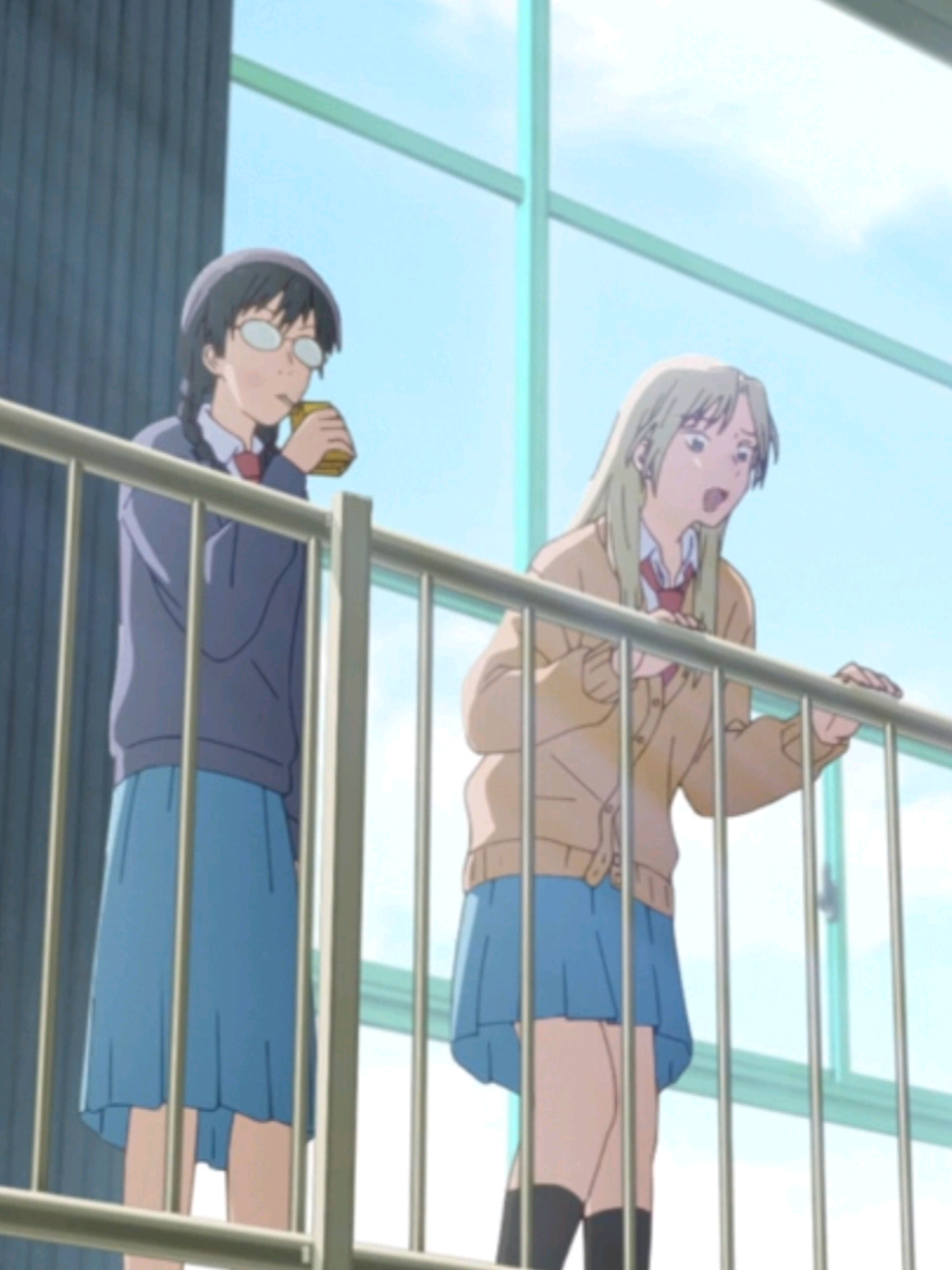 MY BABIES<33333 all of these clips are from ep 4 by the way!! #fyp #foryoupage #yuri #kurumemakoto #murashigeyuzuki #yuzukimurashige #yuzuki #makoto #makotokurume #skipandloafer #wlw #adorable 