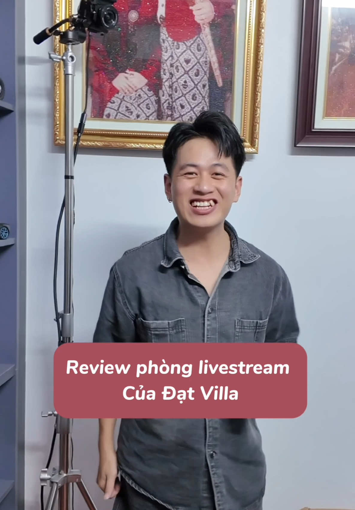 Review phòng Live của anh Đạt có gì hay 😂😂😂#haiphongphoto #villateam #datvilla #smartchoice 