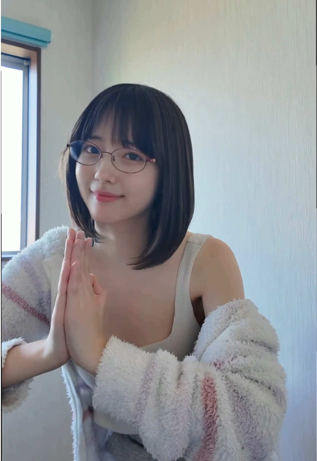 流行りのエジプトのやつ難しすぎーー(´；ω；｀) #メガネ女子 #fyp #黒髪ボブ  #エジプト