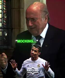 When Ronaldo responds to the FIFA president😤⚽️💥 #edit #ronaldo #cristianoronaldo #fyp 