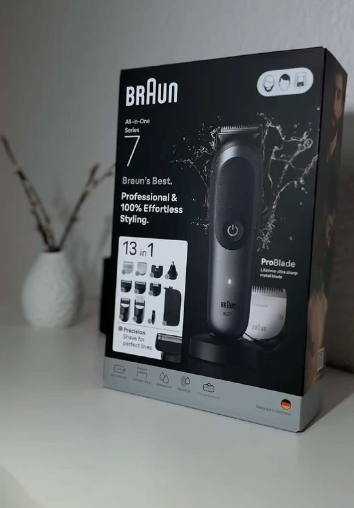 Produkttest von @formebotschafter @braun_de  Braun All-In-One Style  Mir würde kostenlos zum Testen eine Braun Ol-In-One Series 7 zu Verfügung gestellt.  #formebotschafter #braun #series7 #olinone #rasierer #unbezahltewerbung #testerin #ugc #ugccreator #ugccontentcreator  @Ida Feoktistova  @Ida Feoktistova  @Ida Feoktistova 
