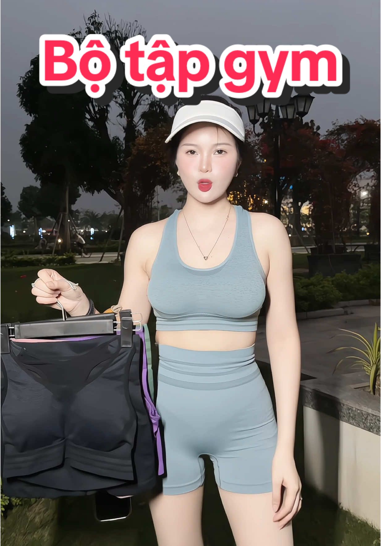 Bộ tập gym, bộ tập thể thao #champhan #review #champhanriview #bodotap #botapgym #quanaotapgym 