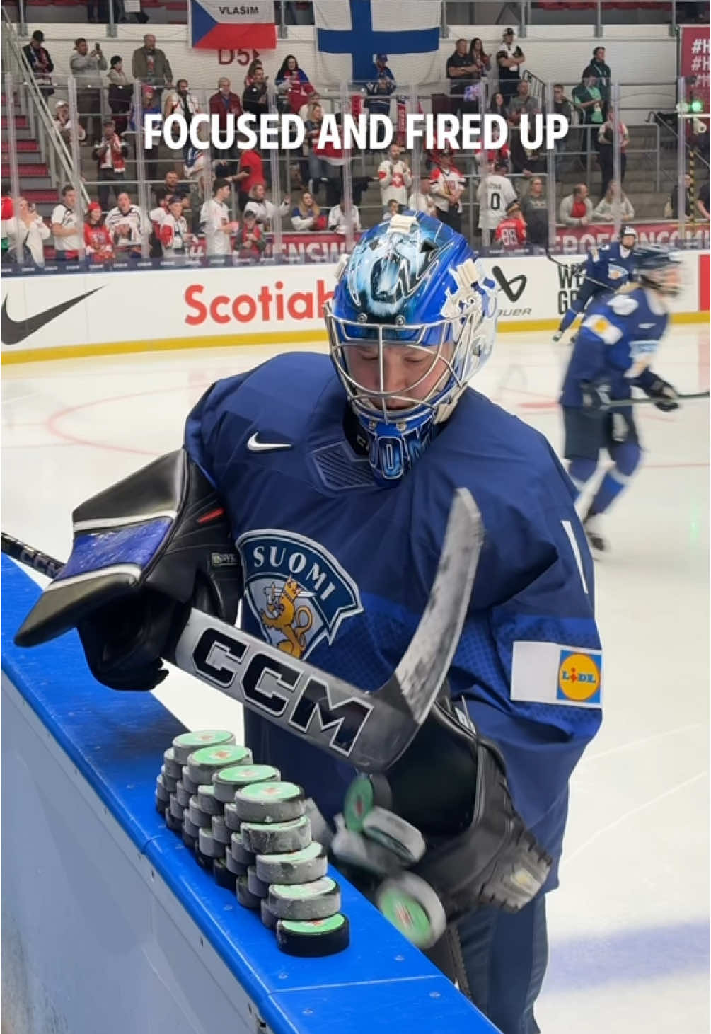 Finland on the hunt for bronze 💪 #WomensWorlds #IIHF #hockey #hockeytok 