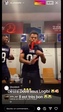 Désire Doué sous logobi avant d’être connu 😹😹😹 #football #psg #fyp #equipedefrance #foot @Désire Doué 