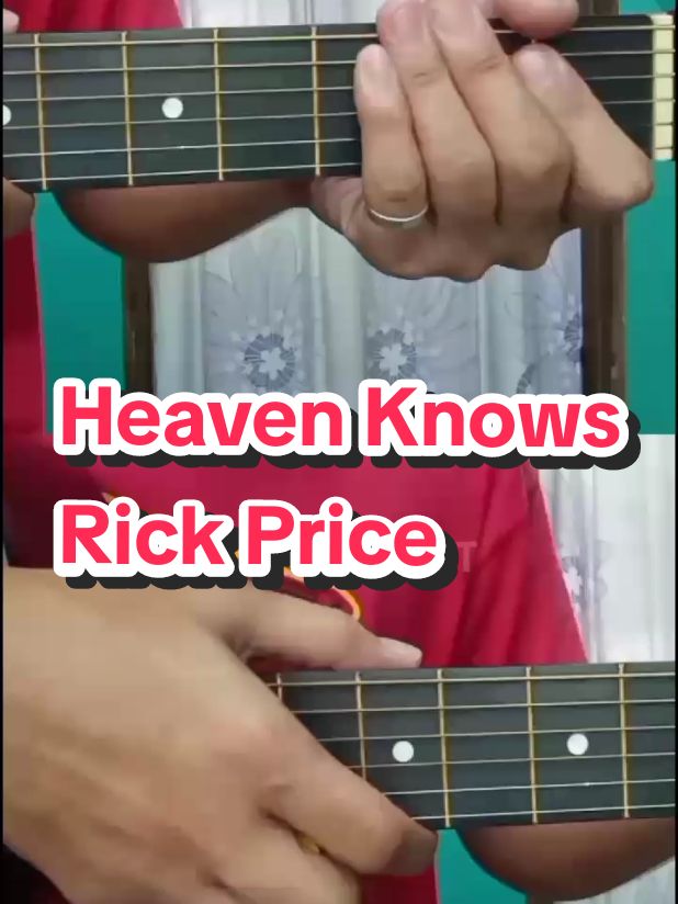 Heaven Knows - Rick Price | Guitar Tutorial 😍🥰🥺 #guitartutorial #easytutorial #guitartutorialforbegginers #easychords #follow