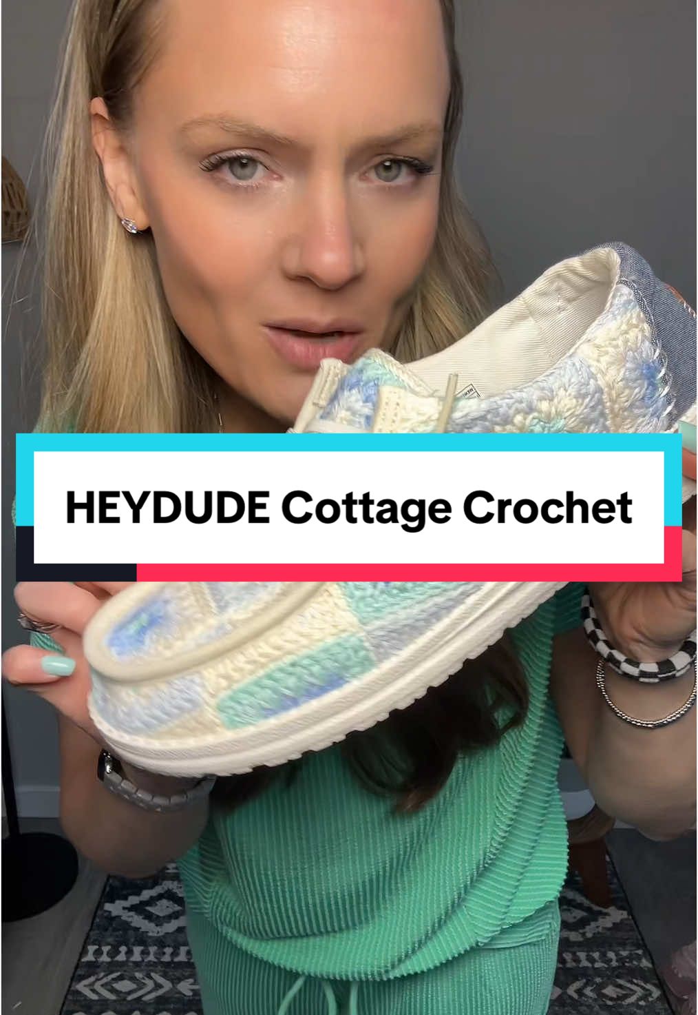 One of my favorite pairs of @HeyDude I have is these cottage crochet #heydudeshoes #heydudecottagecrochet #heydudecrochet #sliponshoes #comfortableshoes 