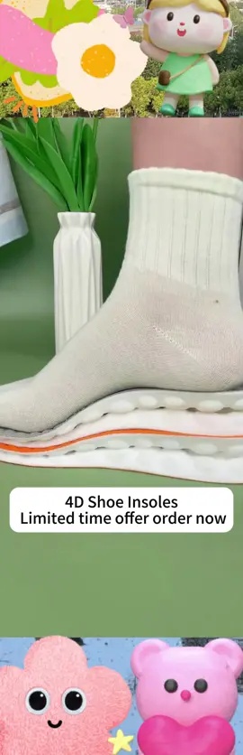 4D Shoe insoles for Men Women，amazing product#Good #fyp #Men #Women #viral #spotlightfinds #tiktok #tiktokshop 