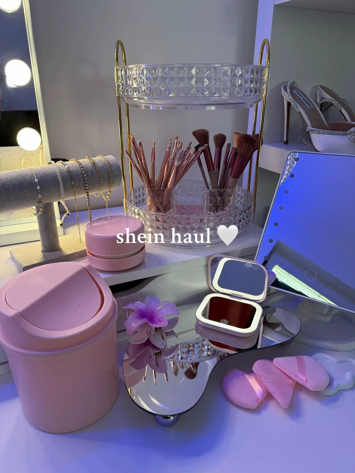shein haul 🤍 #sheinhaul #haul #shein #beauty #cosmetics #girly #makeup 